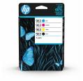 HP 963 Pacote de 4 Cartuchos de Tinta Originales