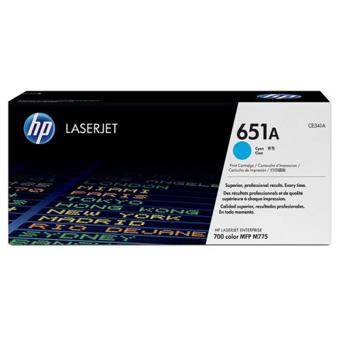 HP CE341A / 651A Ciano Original
