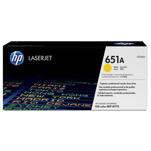 HP CE342A / 651A Amarelo Original