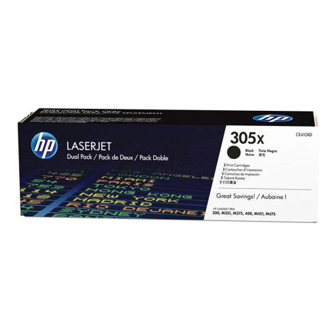 HP CE410X / 305X Negro Pacote de 2 Originales