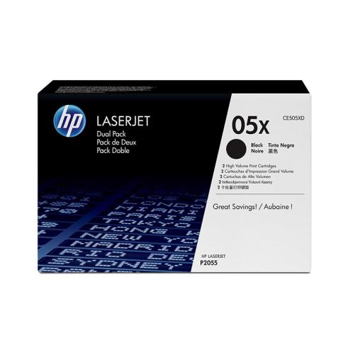 HP CE505X Pacote de 2 Originais