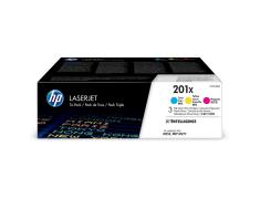 HP CF401X/CF402X/CF403X Pacote de 3 Originais