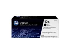 HP Q2612A Preto Pacote de 2 Cartuchos de Toner Originais