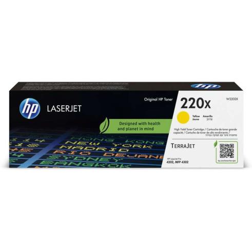 HP W2202X Amarelo Original