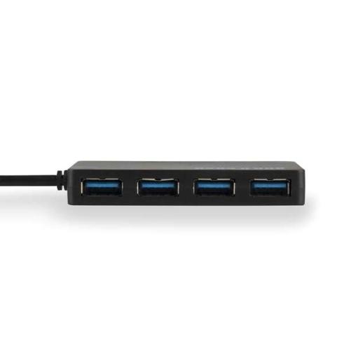 Hub USB 3.0 de 4 Portas 4,80 GB/s Preto NGS