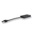 Hub USB 3.0 de 4 Portas 4,80 GB/s Preto NGS