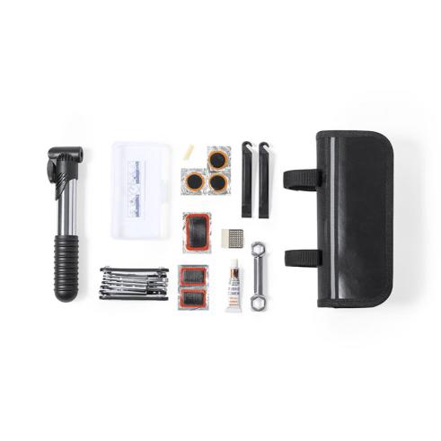Kit de Perfuração de Bici com Bomba de Inflação Manual