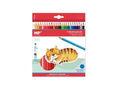 Lápis de Cor de Madeira Plascolor 24u