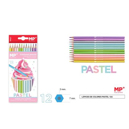 Pastel Crayons 12u