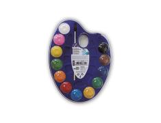 LIDERPAPEL Aquarela 12 cores com pincel