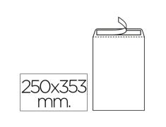CAIXA DE LIDERPAPER DE 250 ENVELOPES BRANCOS 90GR 250x353 MM Nº10
