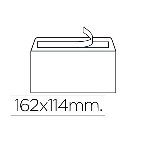 CAIXA DE LIDERPAPER DE 500 ENVELOPES AUTODEX OFFSET WHITE 70GR. 114X162 MM
