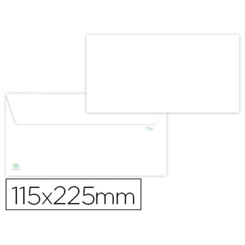 Liderpapel Caixa de 500 Envelopes Brancos 90g 115X25mm
