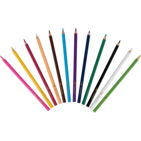 LÁPIS DE WATERCOLOR LIDERPAPER - 12 unidades