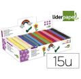LIDERPAPER PLASTILINA 15uds 150gr
