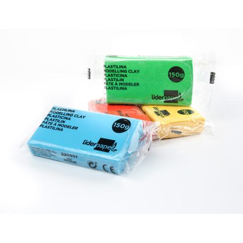 LIDERPAPER PLASTILINA 15uds 150gr
