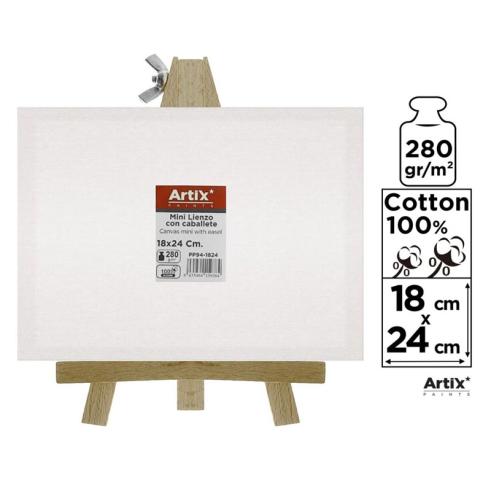 Mini Lona com Cavalete 18x24cm 280g/m2
