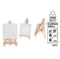 Mini Lona com Cavalete 6x6cm 280g/m2