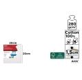 Lona Profissional 20x20cm 280g/m2