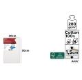 Lona Profissional 20x30cm 280g/m2