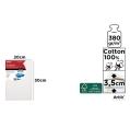 Lona Profissional 20x30cm 380g/m2