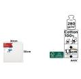 Lona Profissional 30x30cm 280g/m2