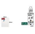 Lona Profissional 30x40cm 280g/m2