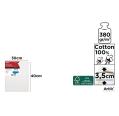 Lona Profissional 30x40cm 380g/m2