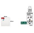 Lona Profissional 40x40cm 280g/m2