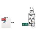 Lona Profissional 40x40cm 380g/m2
