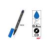 MARCADOR DE CD AZUL FINE POINT MP