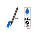 MARCADOR DE CD AZUL FINE POINT MP