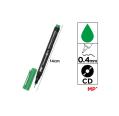 MARCADOR DE CD VERDE FINE POINT MP