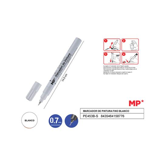 MARCADOR DE PINTURA FINE BRANCO MP