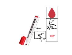 Marcador Quadro Vermelho 2/3mm MP