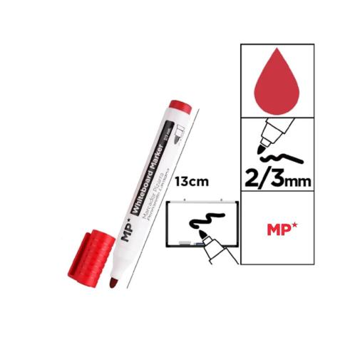 Marcador Quadro Vermelho 2/3mm MP