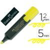MARCADOR FLUORESCENTE FABER CASTELL 48-07 AMARELO