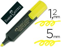 MARCADOR FLUORESCENTE FABER CASTELL 48-07 AMARELO