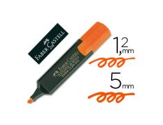 MARCADOR FLUORESCENTE FABER CASTELL 48-15 LARANJA