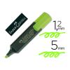 MARCADOR FLUORESCENTE FABER CASTELL 48-63 VERDE