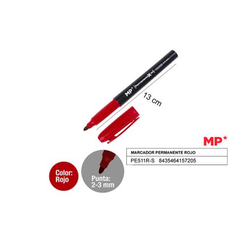 PERMANENT MARKER VERMELHO MP