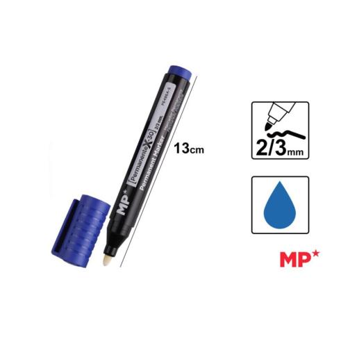 Marcador Permanente Superior Azul MP