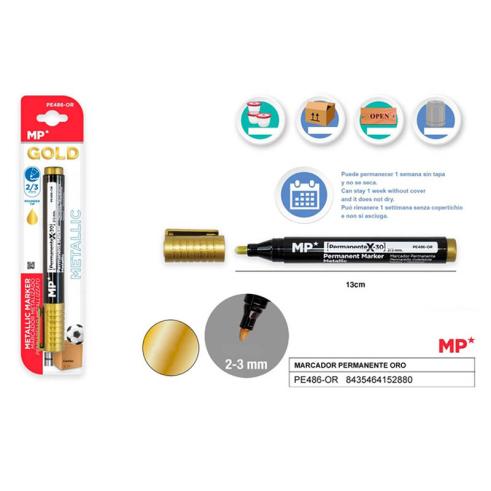 Marcador Permanente Superior Ouro MP