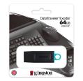 Memória USB Kingston DataTraveler Exodia 64GB - USB 3.2 Gen 1