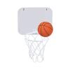Mini Cesta de Basquete com Tabela Branca