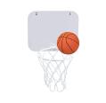 Mini Cesta de Basquete com Tabela Branca