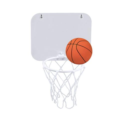 Mini Cesta de Basquete com Tabela Branca