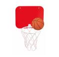 Mini Cesta de Basquete com Tabela Vermelho