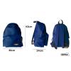 Mochila Eco Preta Azul-Marinho