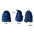 Mochila Eco Preta Azul-Marinho